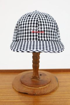 セダンオールパーパス SS26 Classic Logo Cotton Linen Cap(SD26S-CP04)Gingham Plaid☆3月20日(金)発売！