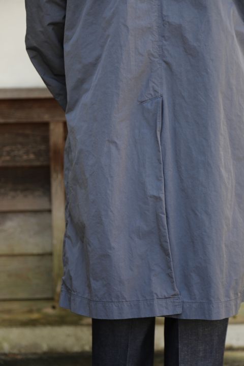 Graphpaper Garment Dyed Shop Coat"D.GRAY"(GM203-10192B) style.2020.8.15.