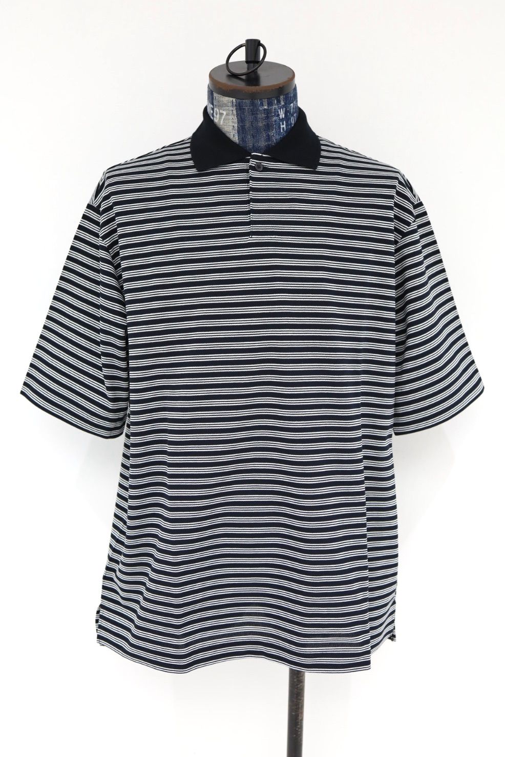 マーカ 26SS  ONE BOTTON TEE S/S(M26A14CS02B)BLACK BORDER☆新作発売！