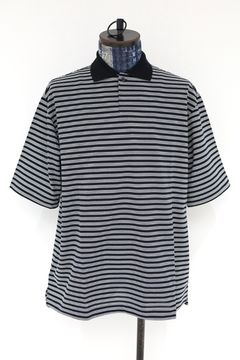 マーカ 26SS  ONE BOTTON TEE S/S(M26A14CS02B)BLACK BORDER☆新作発売！