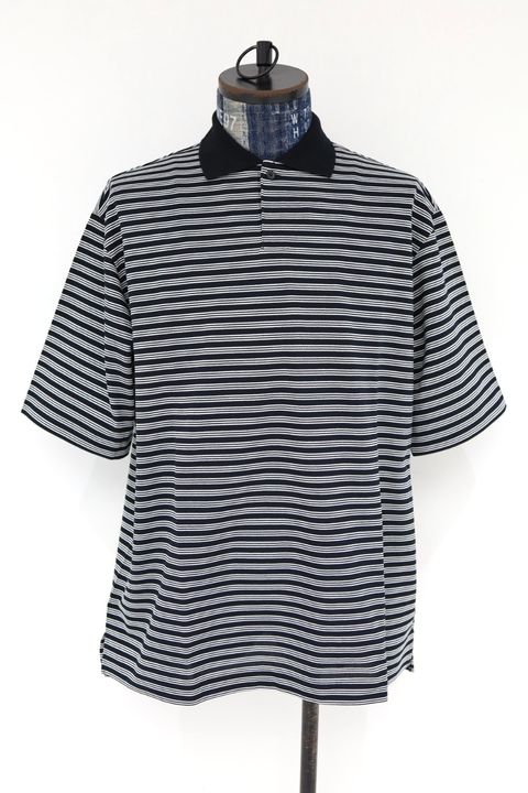 マーカ 26SS  ONE BOTTON TEE S/S(M26A14CS02B)BLACK BORDER☆新作発売！