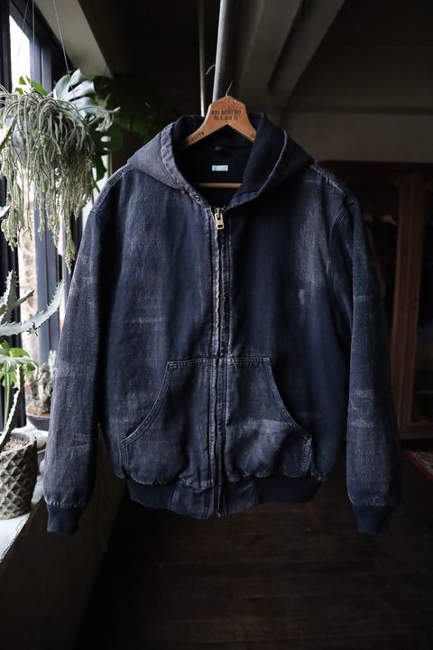 アプレッセ Silk Linen Hooded Parka(25SAP-01-14H)BLACK☆1月26日再入荷！