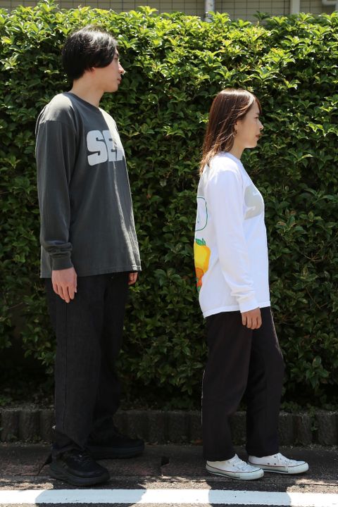 WIND AND SEA SEA (sea-alive) L/S T-SHIRT style. 2021.05.30.
