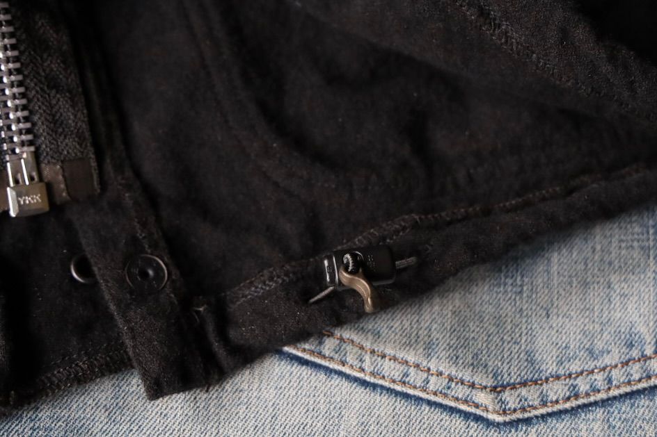 ジュンヤワタナベマン FILSON Wネームウールアクリルツイルジャケット(WP-J012-051)BLACK