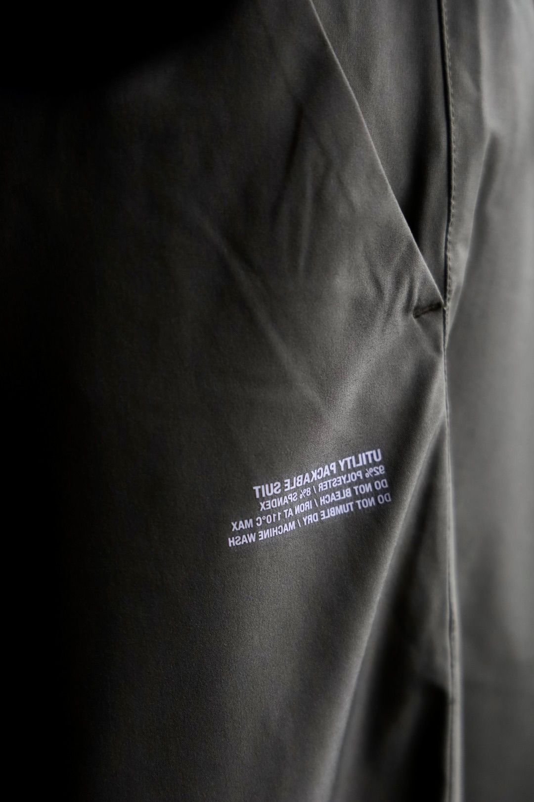 フレッシュサービスReFresh!Service. “UTILITY PACKABLE SUIT”(KHAKI)