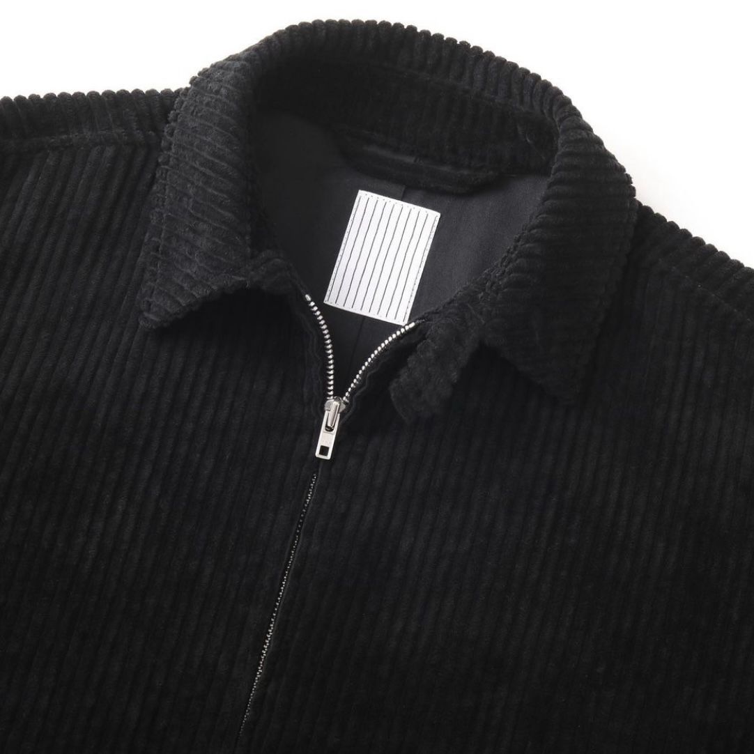 S.F.C 24FW エスエフシーSFC CORDUROY SWING TOP(SFCFW24J04)Black