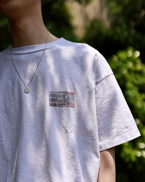 ©SAINT M×××××× セントマイケル×SHERMER ACADEMY23SS ST M6 ACDMY SA _SS TEE スタイル