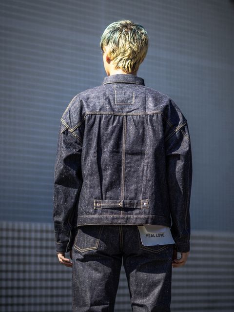 SAINT Mxxxxxx BBJ_DENIM JACKET REGID 1st MARKスタイル