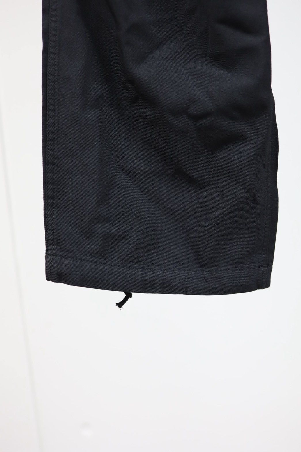 コムデギャルソンオム26SS エステルサージ 製品染パンツ(HQ-P035-051)BLACK☆4月3日(金)発売！