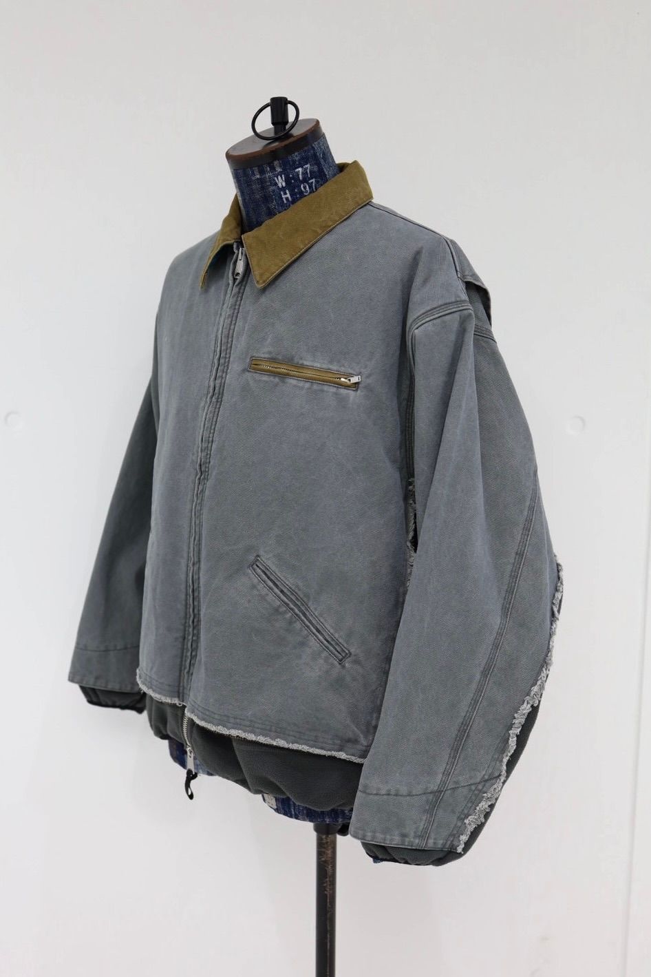 YOKE SPRING SUMMER 2026 Connected Work Jacket(YK26SS01195B)GRAY☆12月20日(土)発売！