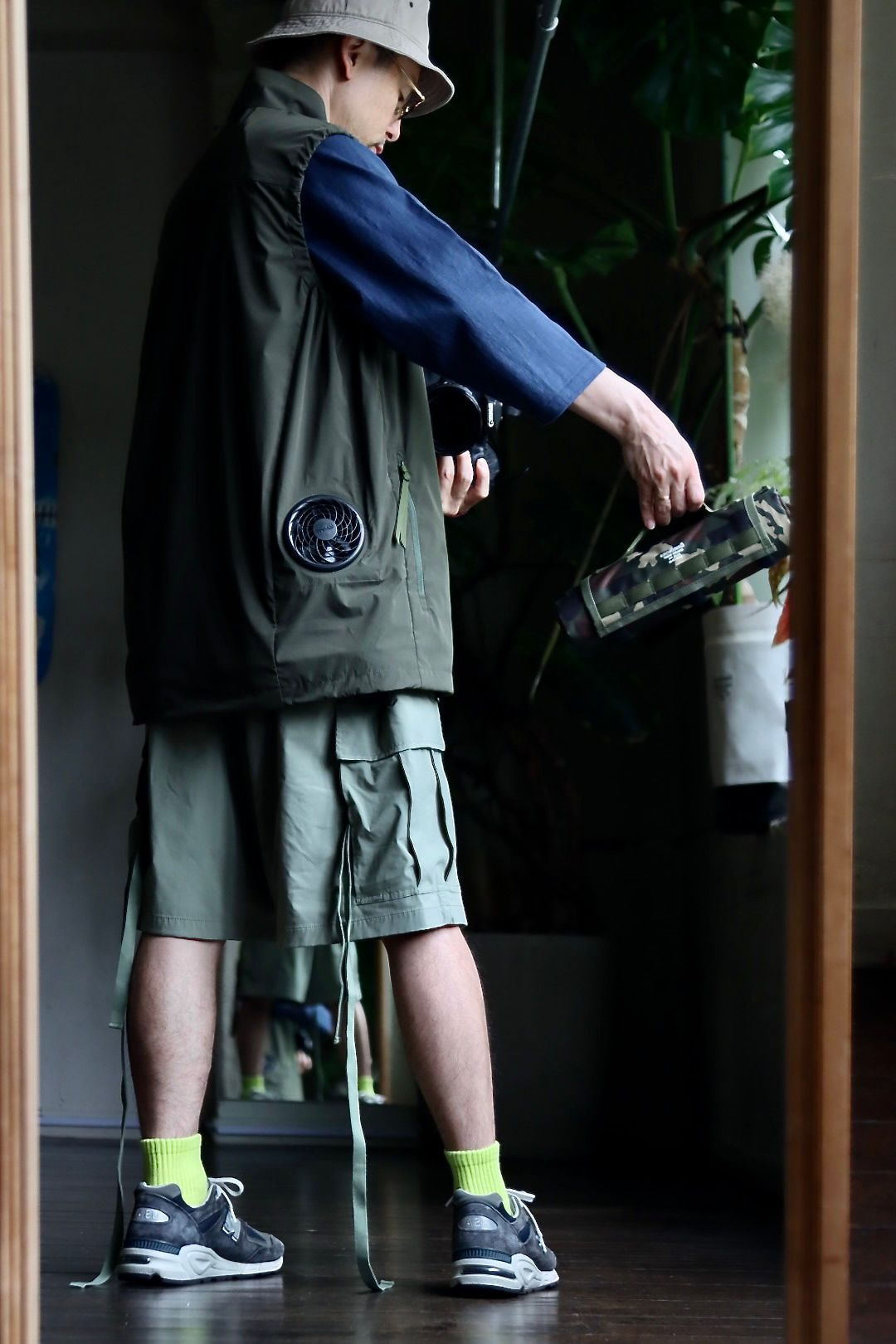 FreshService MICRO TYPEWRITER CARGO SHORTSスタイル | 3445 | mark