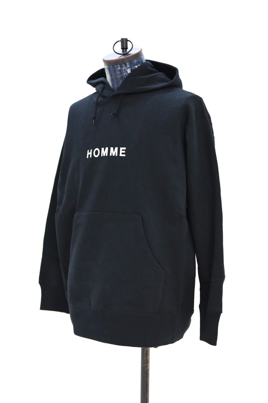 コムデギャルソンオム HOMMEプリントパーカー(HQ-T105-051)BLACK☆2月6日(金)発売！