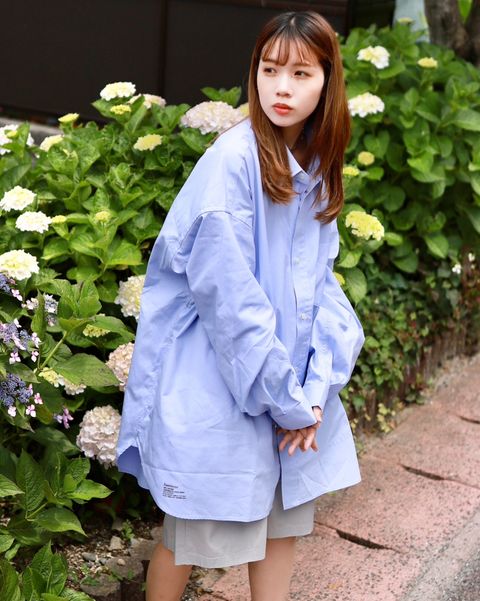 FreshService 23SS DRY OXFORD CORPORATE L/S B.D. SHIRT style.2023.6.11