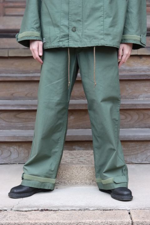 FreshService 22SS BACK SATIN FLIGHT JACKET(FSW-22-CT_25)CACTUS style