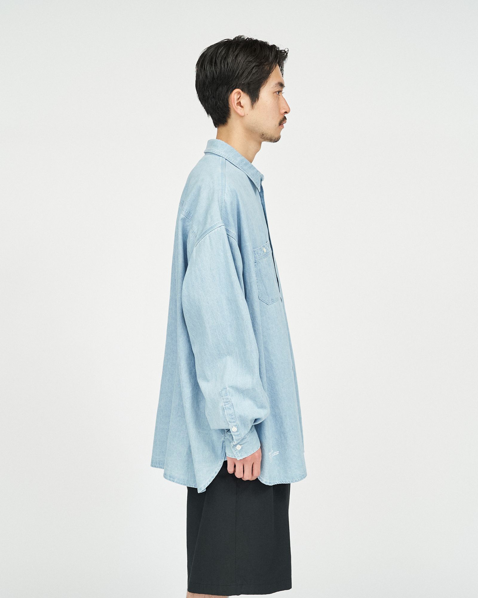 フレッシュサービス LIGHT DENIM L/S SHIRT (FSC252-50045)LIGHT FADE☆6/21(土)発売！
