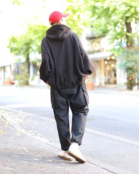 STRIPES FOR CREATIVE FW23 SUPER WIDE CARGO PANTSスタイル