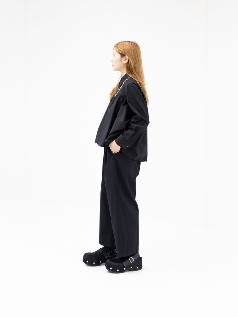tao 26FW ウールギャバ後染パンツstyle.2026.9.24