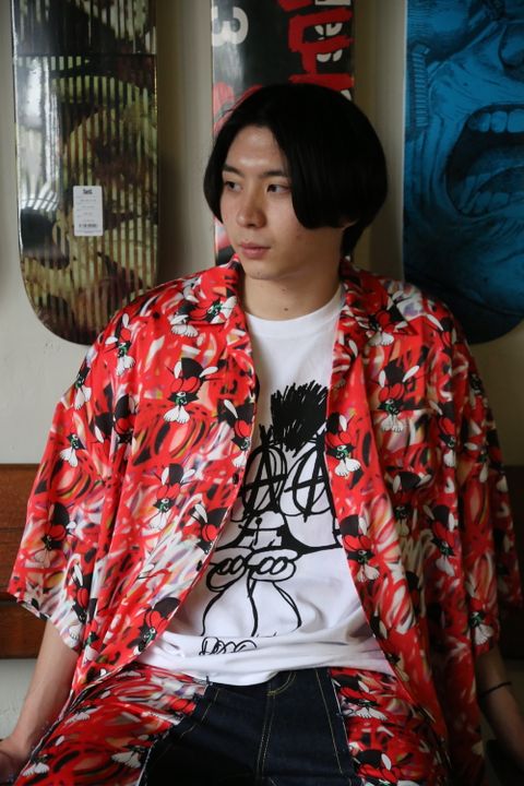 KIDILL×SKOLOCT WIDE ALOHA SHIRTS (KLSKT02) style.2021.1.23.