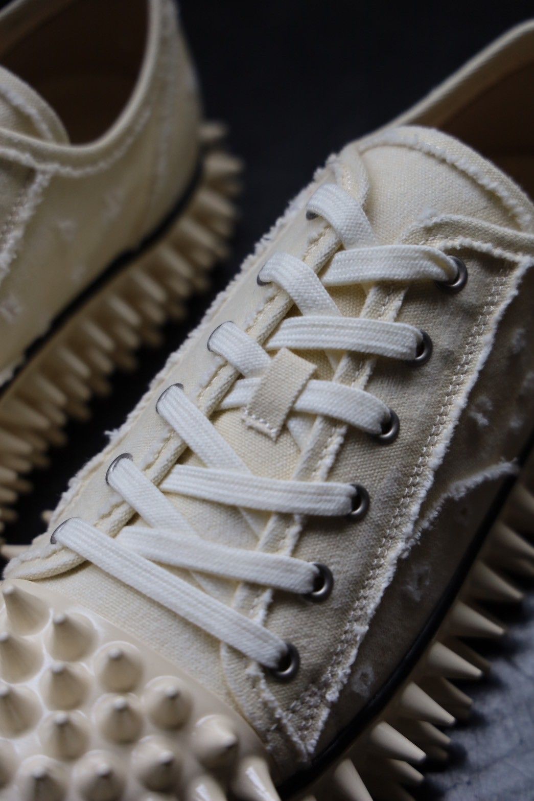doublet - doublet 25SS SPIKY CANVAS SNEAKER (25SS60FT67