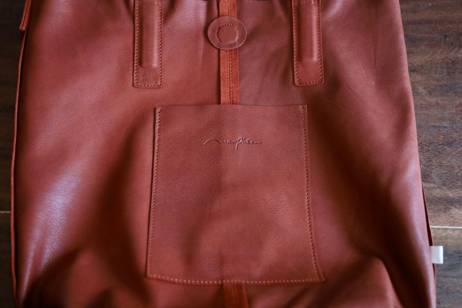Morphee / モルフェトートバッグ 3WAY MIDIUM TOTE(LONG)SUEDE [TERACOTTA]☆新作発売！