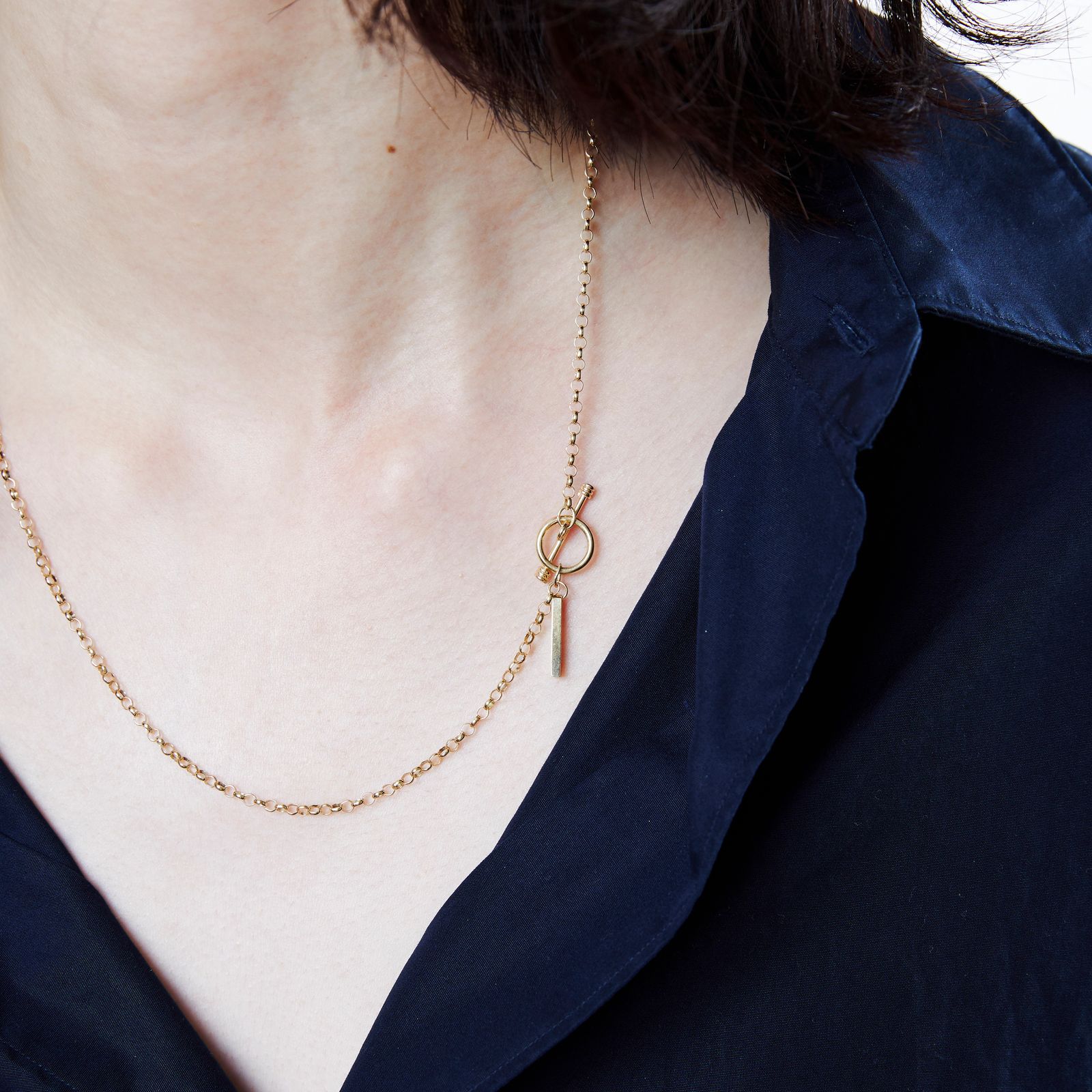XOLO JEWELRY ネックレス / Round Link Necklace(XON40-50G)★11月15日(土)発売！
