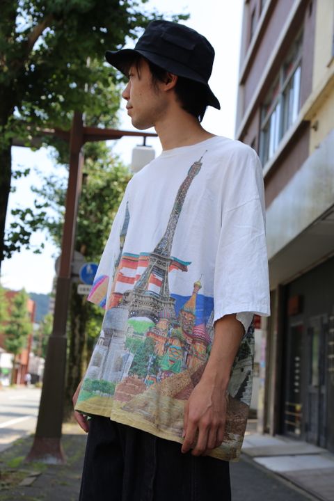 doublet COMPRESSED EARTH T-SHIRT HERITAGE Style.2020.8.24.