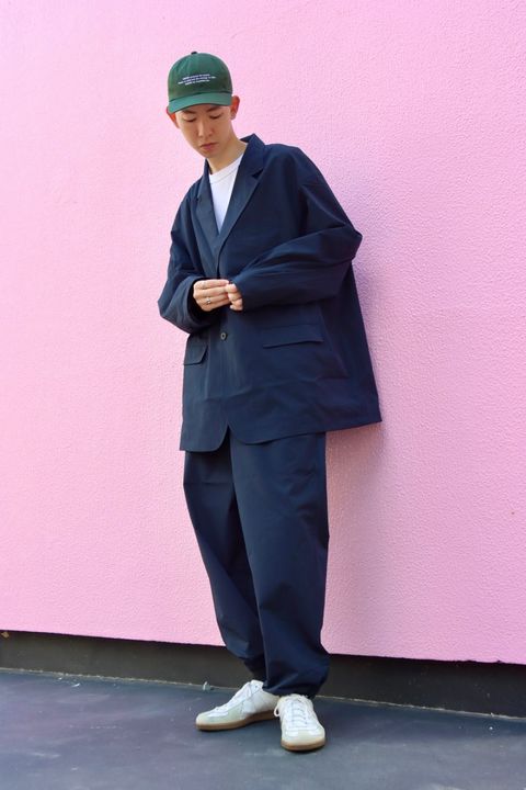FreshService × HOUYHNHNM コラボセットアップスタイル