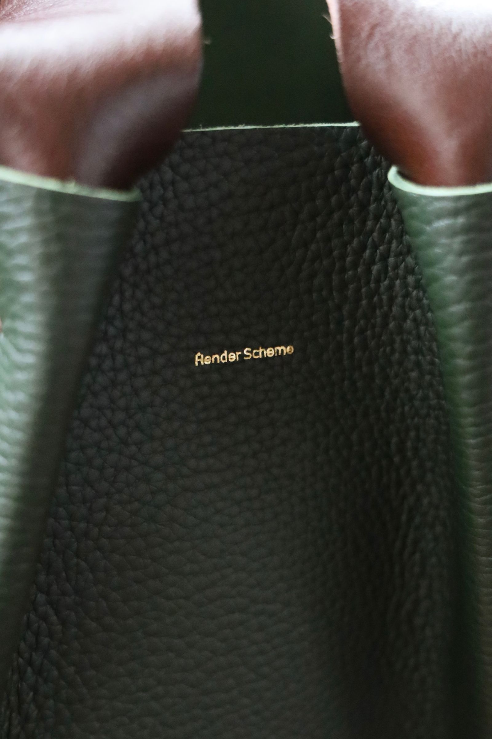 エンダースキーマ　ピアノバッグ　ダークグリーン　L Hender Scheme / エンダースキーマ | piano bag small - Dark