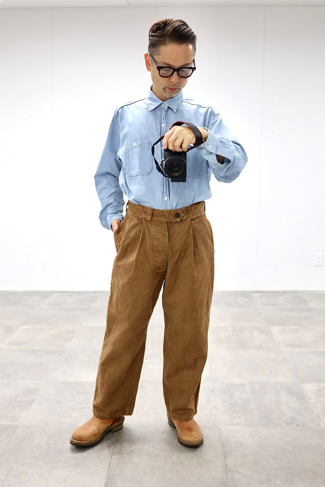 Gurank グランク パンツ Railway pants (2554)CAMEL★新作発売！