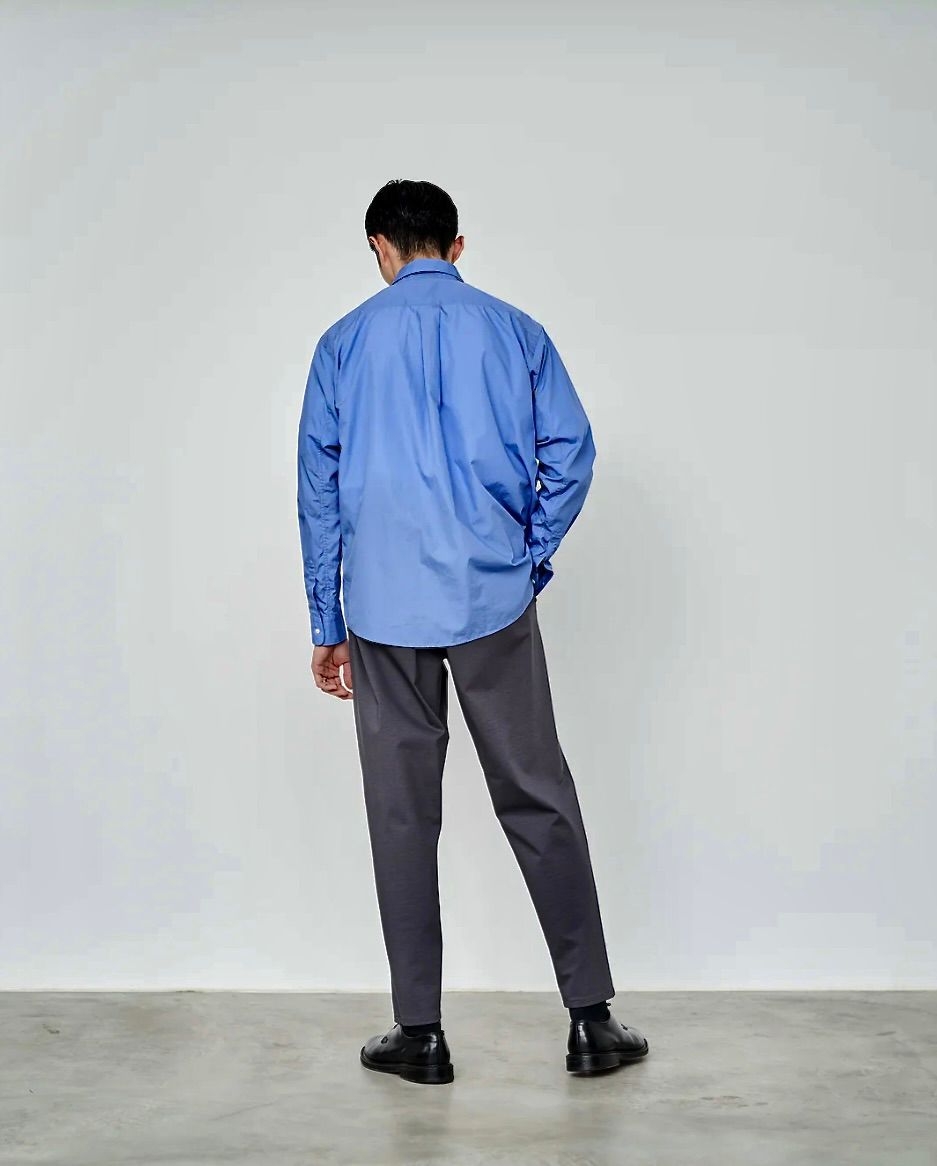グラフペーパーシャツ Broad Regular Collar Shirt (GM251-50005B)BLUE☆7月19日(土)発売！