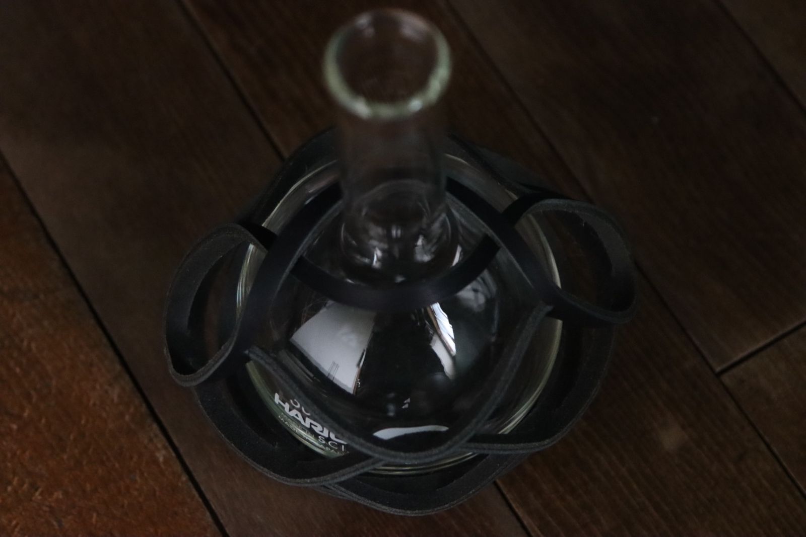 エンダースキーマ 花瓶 Flat-bottom flask 300ml(sv-hf-300)black