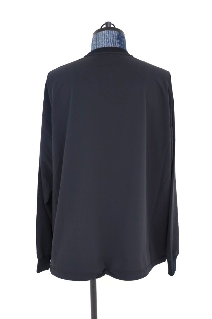 グラフペーパー PERTEX® EQUILIBRIUM L/S Crew Neck Pullover(GM263-70260)BLACK☆8月15日(土)発売！