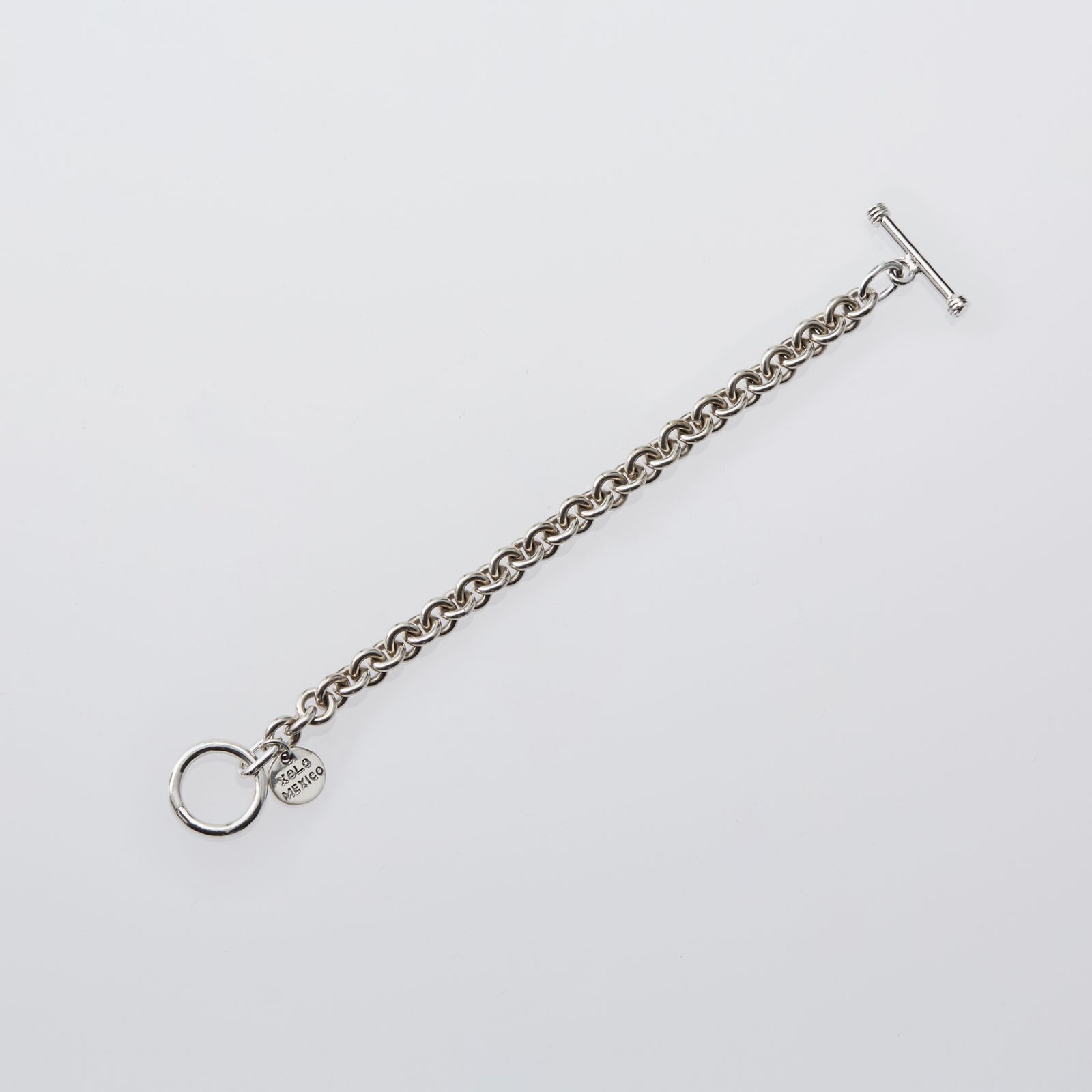 XOLO JEWELRY ブレスレット / Round Link Bracelet -8mm-(XOB023)SILVER925⭐︎新作発売！
