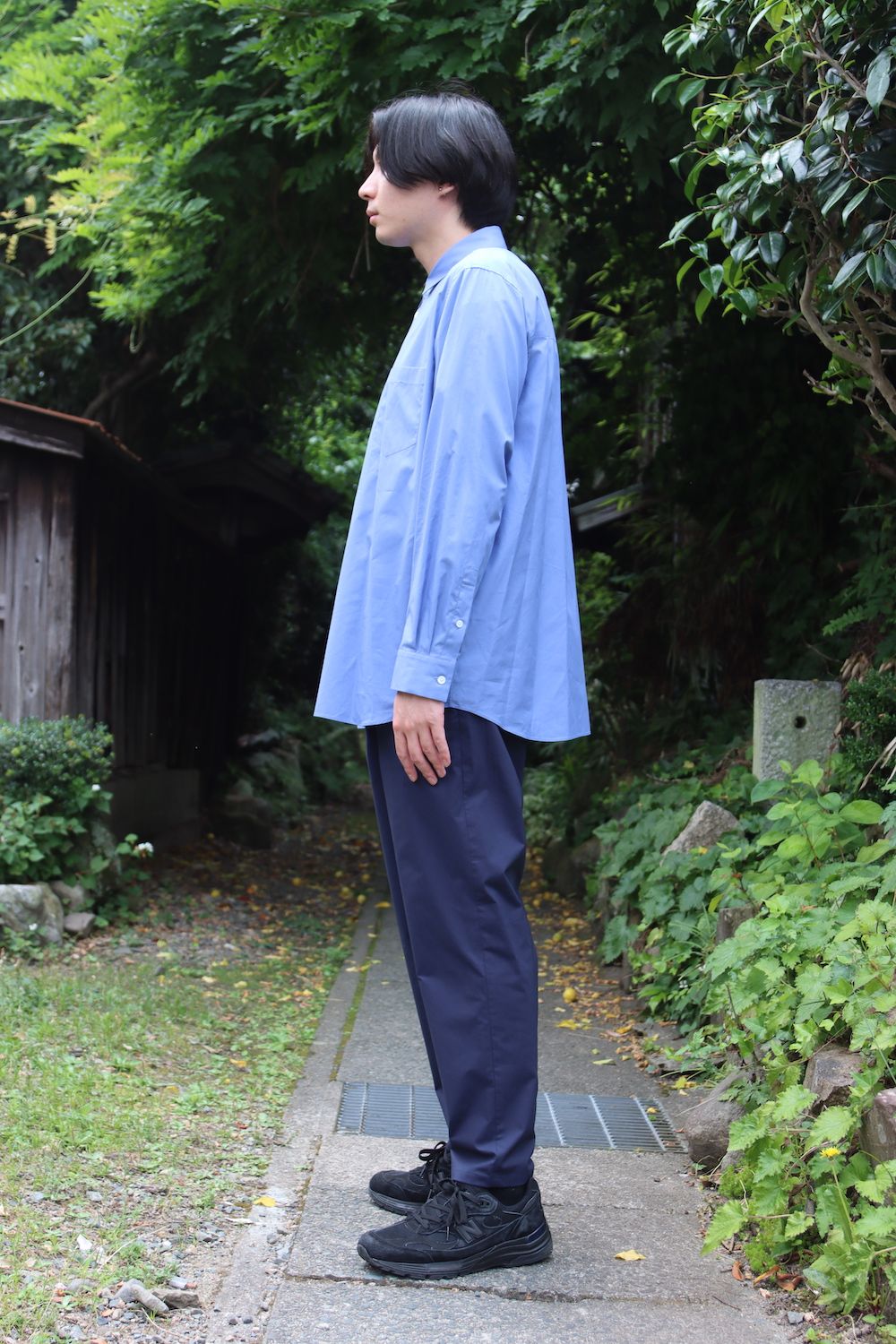 ATON 22FW STANDARD SHIRT style.2022.6.19.