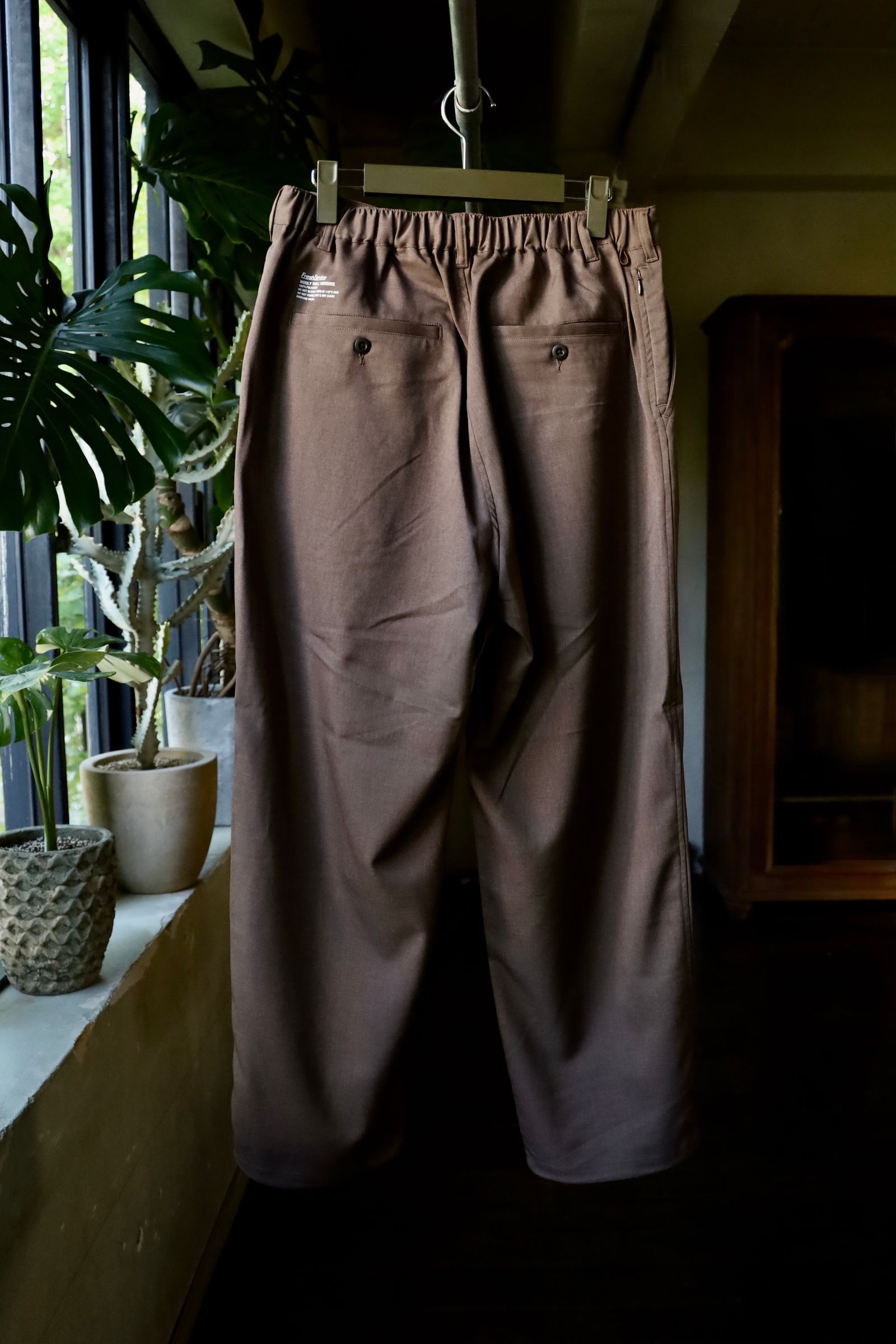 FreshService - フレッシュサービス WOOLY TWILL TROUSERS FreshService - フレッシュサービス WOOLY TWILL TROUSERS