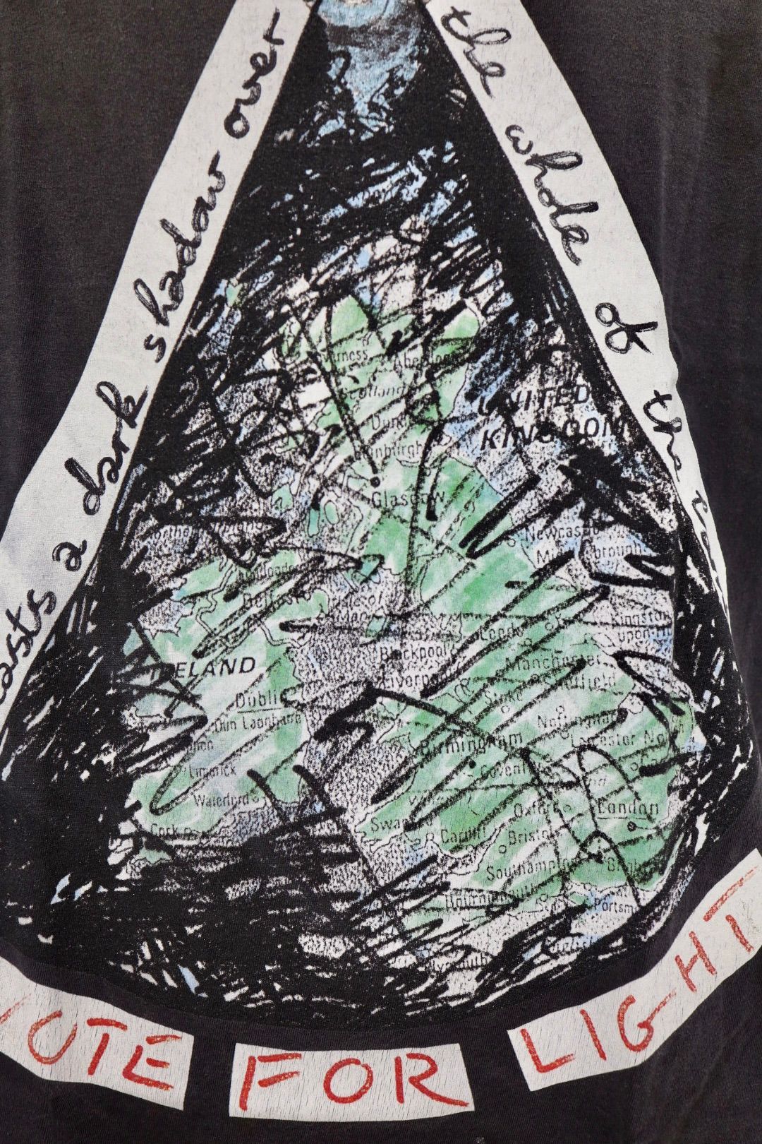 セントマイケル 26SS JR_SS T-SHIRT/VOTE F LIGHT(SM-MK8-0000-C01)BLACK☆3月20日(金)発売！