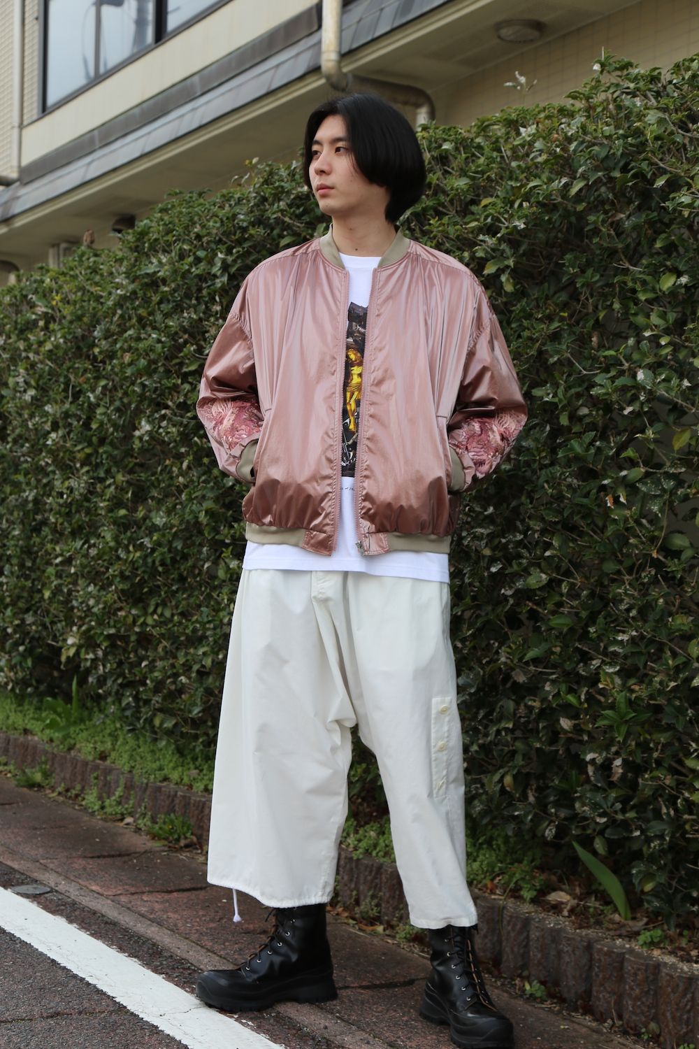 doublet GRADATION CHAOS EMBROIDERY ブルゾン-
