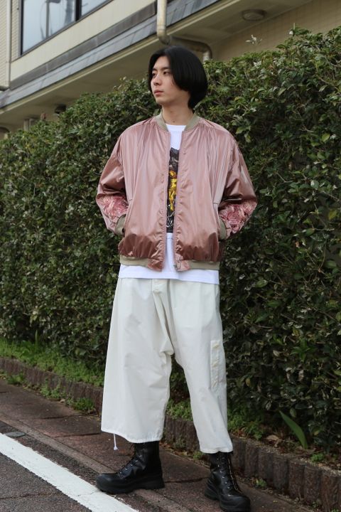 doublet GRADATION CHAOS EMBROIDERY BLOUSON style.2021.3.14.