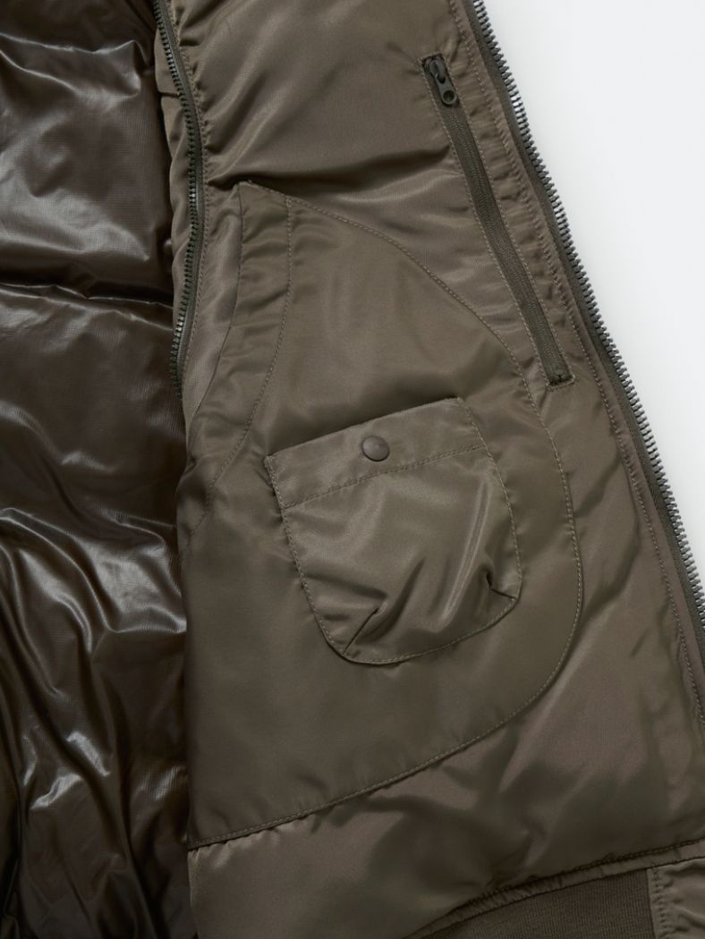 DAIWA PIER39(ダイワピア39) 25FW TECH 2WAY MA-1 DOWN JACKET (BW-40025W)BROWNKAHKI☆10月25日(土)発売！
