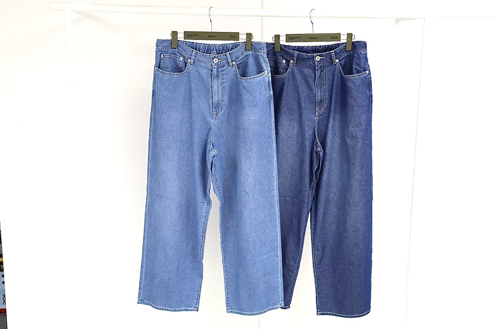 フレッシュサービス 26AW N/C TECH DENIM FIVE POCKET(FSC263-40044)LIGHT WASH☆9月5日(土)新作発売！