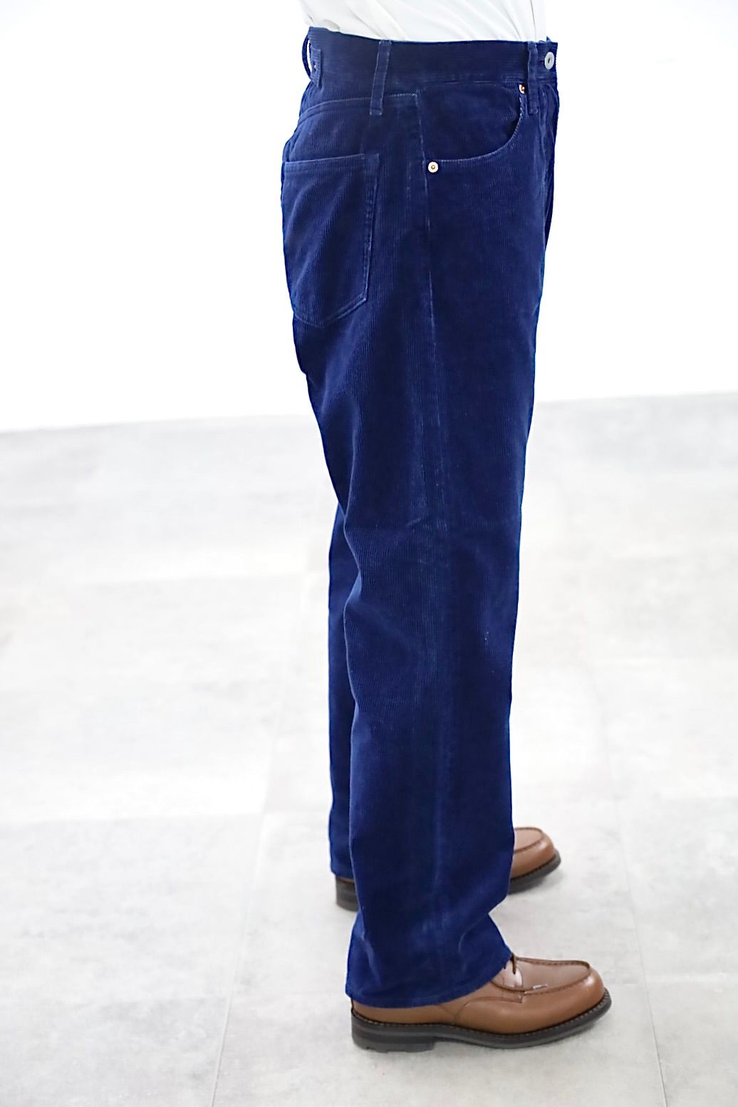 ファウンダ 25AW CORDUROY PANTS(015FD252020)INDIGO☆新作発売！