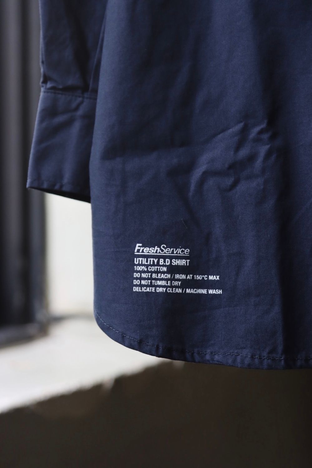 FreshService UTILITY B.D SHIRT NAVY ネイビー 【特価】 64.0%OFF