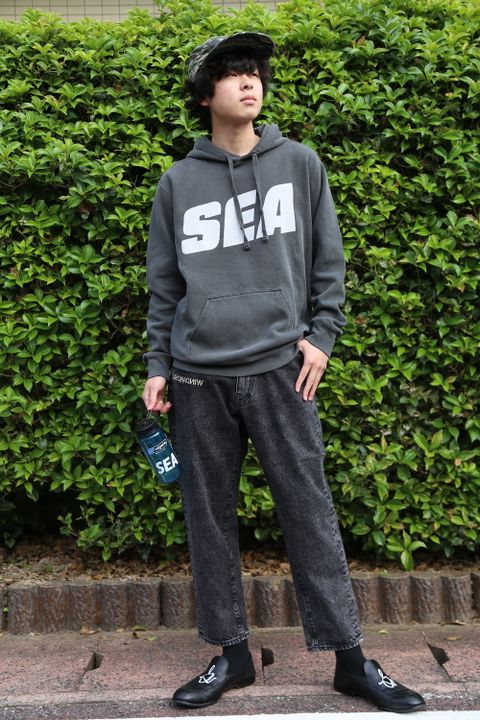 WIND AND SEA SEA (sea-alive) HOODIE style. 2021.05.15.