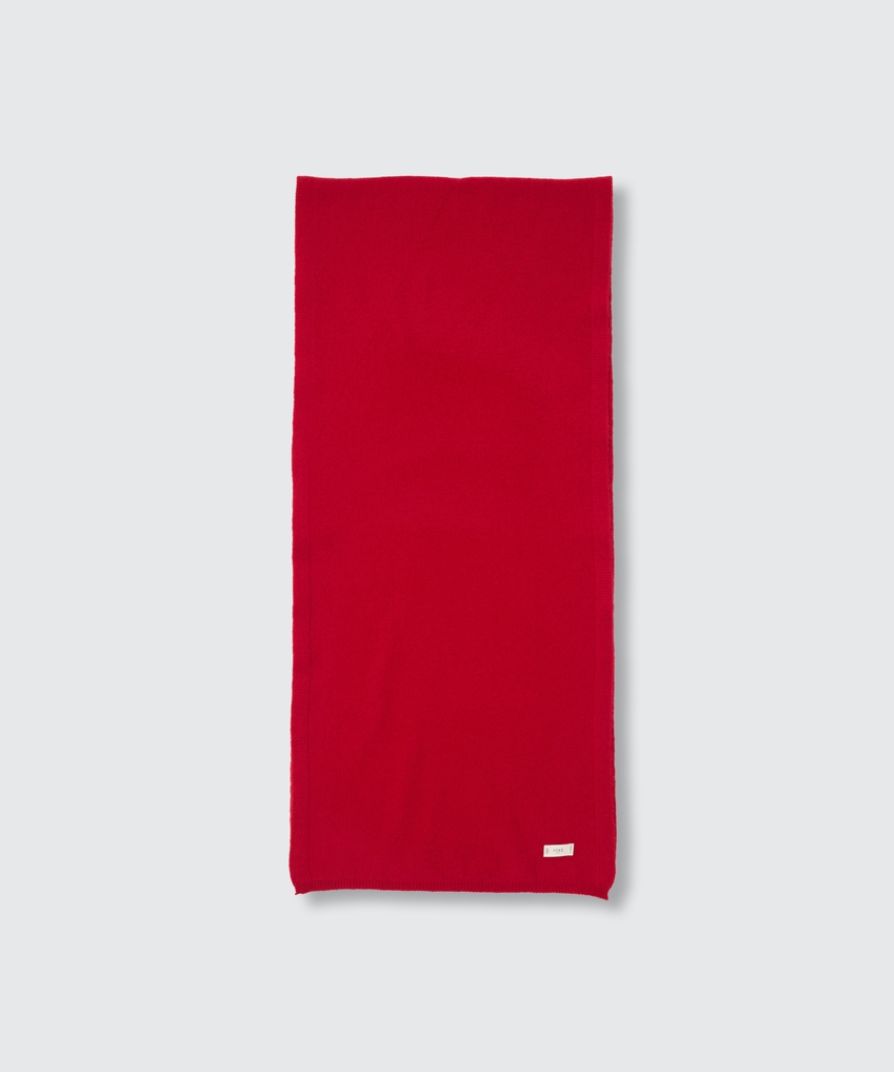 YOKE 26FW Cashmere Long Scarf(YK26FW01386A)Red☆10月10日(土)発売！