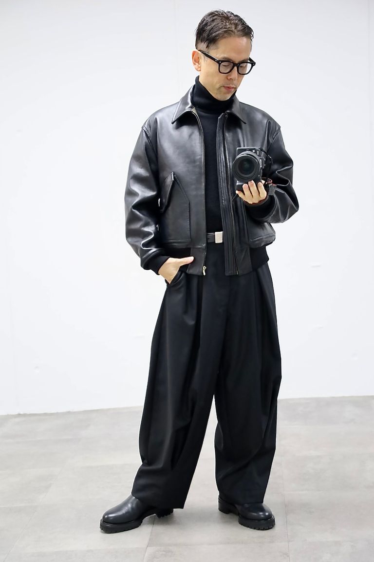 A.PRESSE 2026 STYLE1 Leather CWU-45 Flight Jacketスタイル