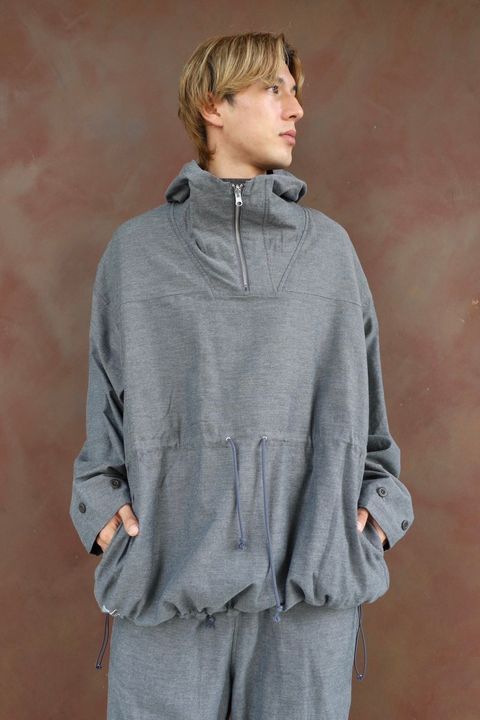 FreshService TYPEWRITER REVERSIBLE WINDBLUSE (GRAY)セットアップスタイル