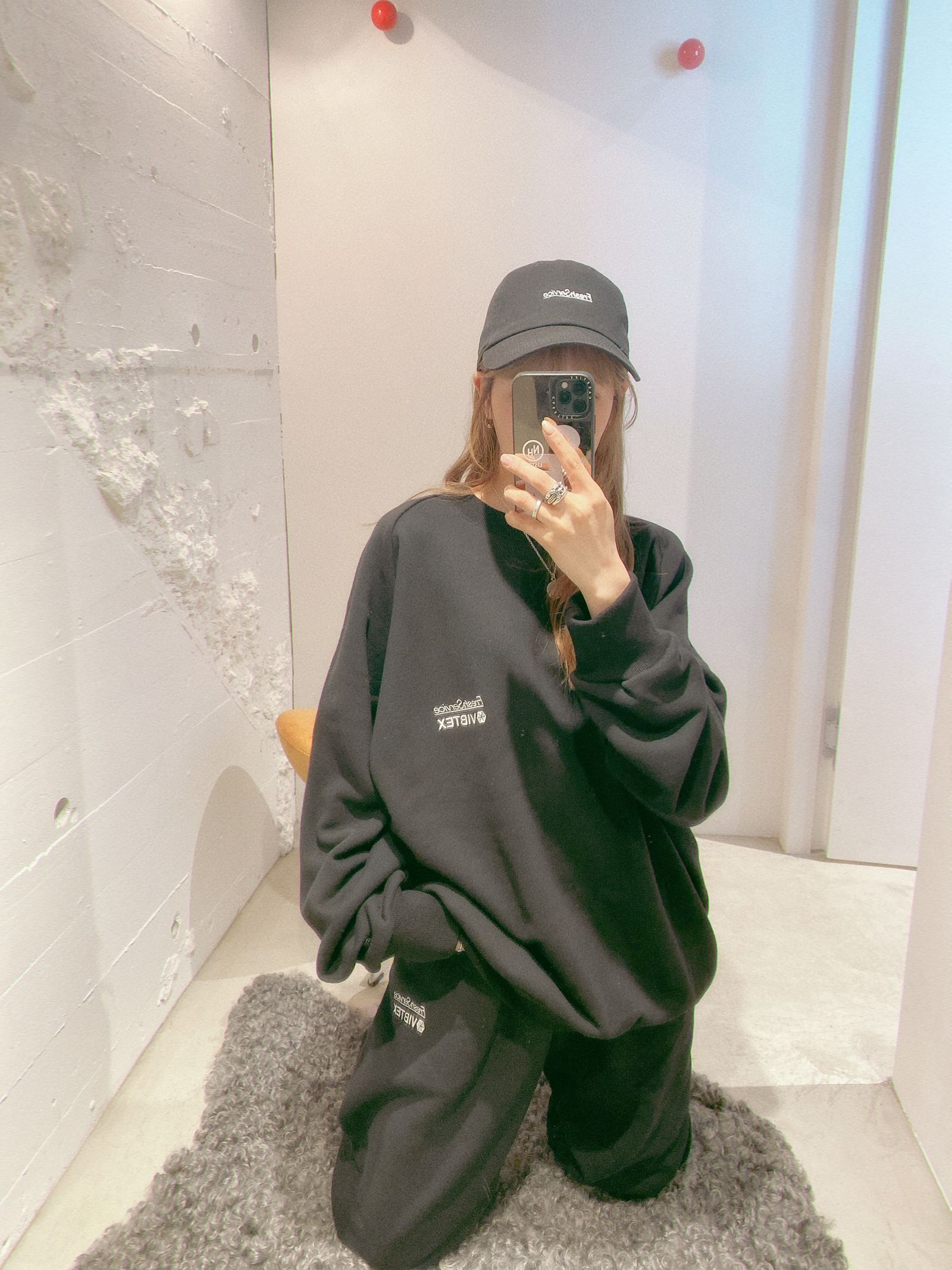 フレッシュサービス VIBTEX for FreshService SWEAT CREW NECK PULLOVER(FSC252-70005)BLACK☆5月31日(土)発売！