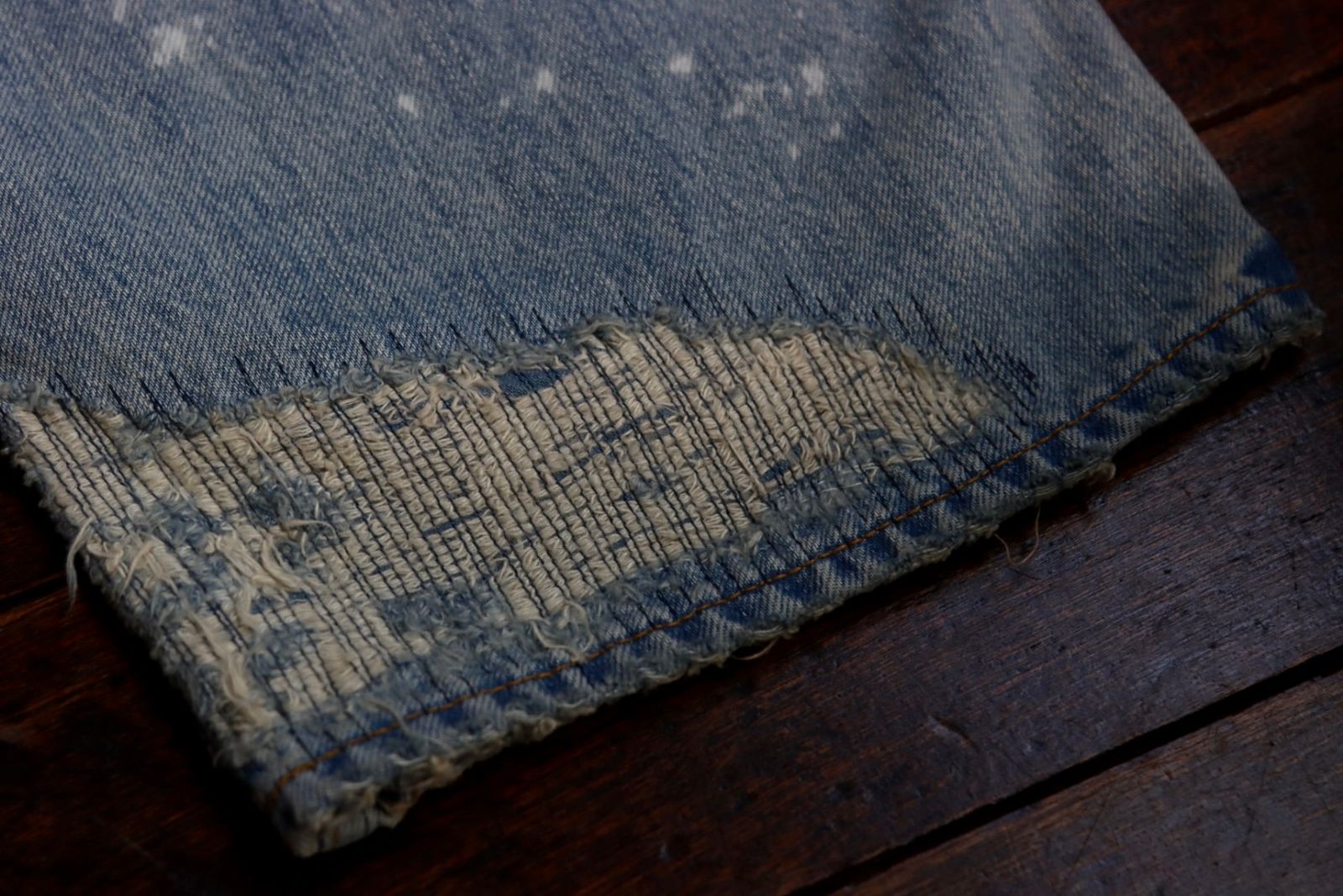 ファンダメンタル デニムCLASSIC STRAIGHT DENIM CS113(FA24MG113)INDIGO