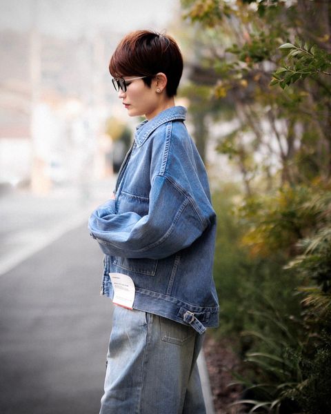 グラフペーパー 25SS新作Selvage Denim Zip Jacket style.2025.1.27