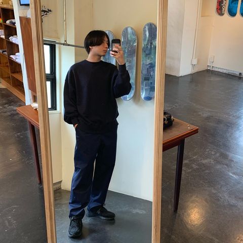 FreshService LIGHT OZ CREW NECK SWEAT style.2022.5.21